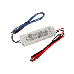 Power supply 20W-IP67 12V LPV-12-20 AC90-264V/DC 2 years warranty MEAN WELL