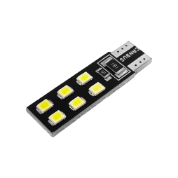 LED car lamp T10-2835-12smd white 12V LEDUA
