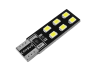 LED car lamp T10-2835-12smd white 12V LEDUA