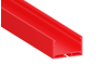 Aluminum profile for LED strip AL-23 2 meters red surface-mounted hanging LEDUA