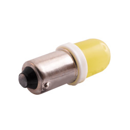 LED car lamp BA9S-COB1 with rim white 12V LEDUA