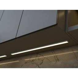 LED furniture surface-mounted lamp Omega 200mm 12V 3500K (Without switch) LEDUA