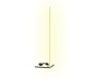 LED corner floor lamp 220V 12W 1512Lm neutral color 1400mm black body LEDUA