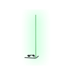 LED corner floor lamp 220V 12W 1512Lm green color 1400mm black body LEDUA