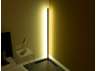 LED corner floor lamp 220V 12W 1512Lm yellow color 1400mm black body LEDUA