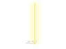 LED corner floor lamp 220V 12W 1512Lm neutral color 1400mm white body LEDUA