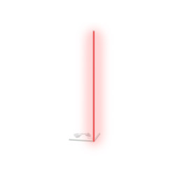 LED corner floor lamp 220V 12W 1512Lm red color 1400mm white body LEDUA