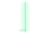 LED corner floor lamp 220V 12W 1512Lm green color 1400mm white body LEDUA