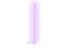 LED corner floor lamp 220V 12W 1512Lm pink color 1400mm white body LEDUA