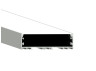 Aluminum profile for LED strip AL-35 1 meter anodized suspended, surface-mounted LEDUA