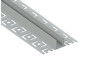 Aluminum profile for LED strip for plasterboard AL-36 1 meter anodized under plaster LEDUA