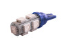 LED car lamp T10-5050-9smd blue 24V LEDUA