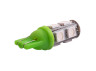 LED car lamp T10-5050-9smd green 24V LEDUA