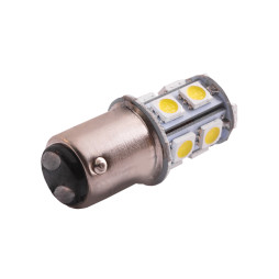LED car lamp T25-5050-13SMD 1157 white 24V LEDUA