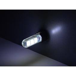 LED car lamp T10-5050-6smd silicone white 24V LEDUA