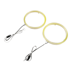 COB angel eyes with bulb diameter 100mm white 12V LEDUA