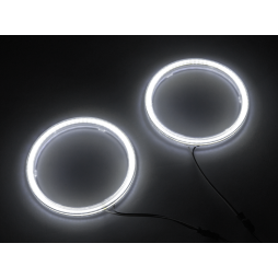 COB angel eyes with bulb diameter 100mm white 12V LEDUA