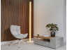 LED floor lamp round 220V W warm color 2000mm light gray housing LEDUA