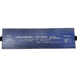 Power supply 200W-IP67 12V 2 years warranty LEDUA