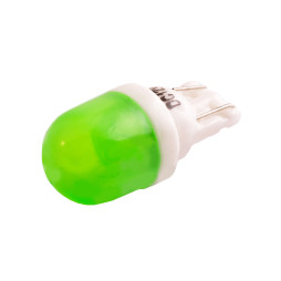 LED car lamp T10-5630-2smd bulb ceramic green 12V LEDUA