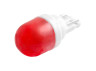 LED car lamp T10-5630-2smd bulb ceramic red 12V LEDUA
