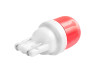 LED car lamp T10-5630-2smd bulb ceramic red 12V LEDUA