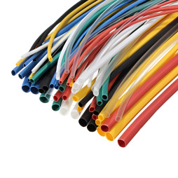 Heat shrink tube D=2.0mm/1meter LEMANSO shrinkage coefficient 2:1 white