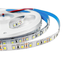 LED strip 2835-120led-8mm-12V 13.5W/m 22lm/led IP20 PREMIUM cold white 3 years warranty LEDUA