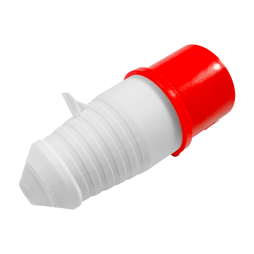 Portable plug (VP) 16A/4p (3p+n) 380-415V IP44 red LEE-014 LM2002 Lemanso