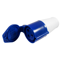 Portable socket (GP) 32A/3p (2p+n) 220-240V IP44 blue LEE-223 LM2015 Lemanso