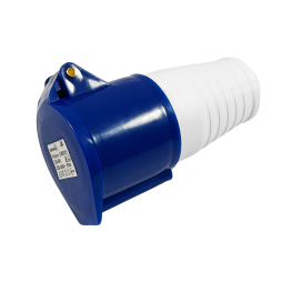 Portable socket (GP) 32A/3p (2p+n) 220-240V IP44 blue LEE-223 LM2015 Lemanso