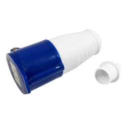 Portable socket (GP) 16A/3p (2p+n) 220-240V IP44 blue LEE-213L LM2018 Lemanso