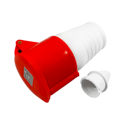 Portable socket (GP) 32A/5p (3p+n+e) 380-415V IP44 red LEE-225L LM2039 Lemanso