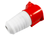 Portable socket (GP) 32A/5p (3p+n+e) 380-415V IP44 red LEE-225L LM2039 Lemanso