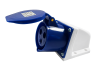 Stationary socket (GS) 32A/3p (2p+n) 220-240V IP44 blue LEE-123 LM2011 Lemanso