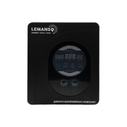 Uninterruptible power supply 500VA 300W 140-275V black LM40001 2 years warranty Lemanso