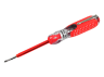 Double-sided screwdriver - voltage indicator red LTL10116 Lemanso