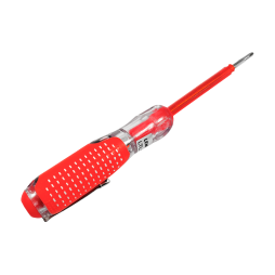 Double-sided screwdriver - voltage indicator red LTL10116 Lemanso