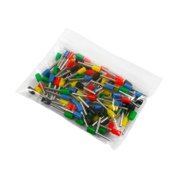 Cable tube end 1mm2/12mm 100pcs LM2654 Lemanso