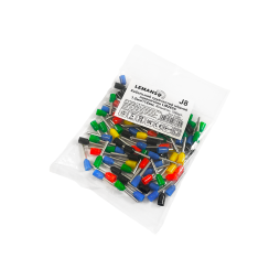 Cable tube end 1.5mm2/12mm 100pcs LM2655 Lemanso