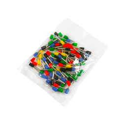 Cable tube end 1.5mm2/12mm 100pcs LM2655 Lemanso