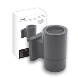 Architectural surface-mounted luminaire Feron DH0701 under a lamp, gray