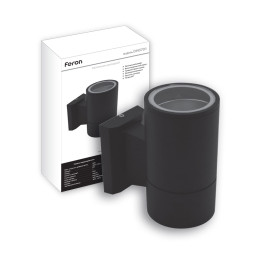 Architectural surface-mounted luminaire Feron DH0701 under the lamp black