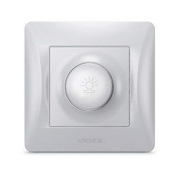 Dimmer 600W silver silk VIDEX BINERA