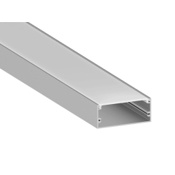 Aluminum profile for LED strip AL-46 2 meters anodized overhead "Some deformation" LEDUA