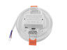 LED lamp round VENECIA 9w 185/265V 5000K recessed AVT