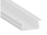 Aluminum profile for LED strip AL-67 2 meters white recessed LEDUA