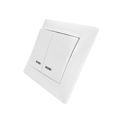 Switch 2nd + LED backlight Sakura white LMR1007 Lemanso