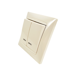 Switch 2nd + LED backlight Sakura cream LMR1107 Lemanso