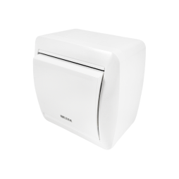 Switch 1-way + LED backlight Magnolia white LMR2009 Lemanso